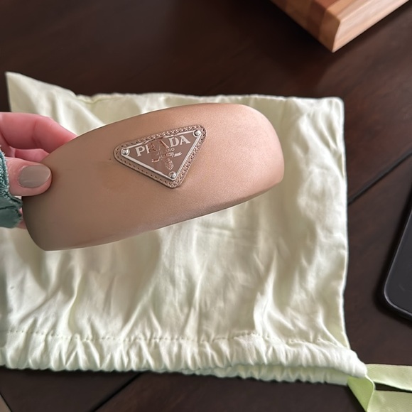 Authentic Prada Re-Nylon headband in Beige Khaki - Picture 8 of 8